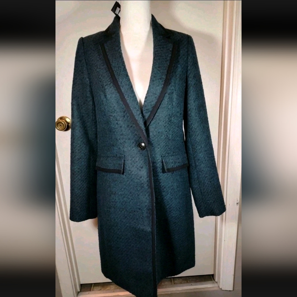 Banana Republic Women’s Wool Peacoat – Nova Fides Italian Wool, Size XS